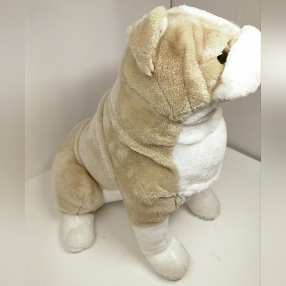 Melissa & Doug Giant English Bulldog Lifelike Plush Stuffed Animal - Approx 18" - Picture 3 of 16